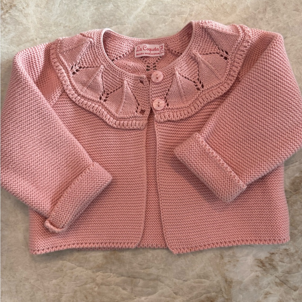 La Coqueta Baby Sweater - never worn